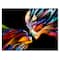Designart - Kissing Minds Graphic Art - Abstract Canvas Art Print